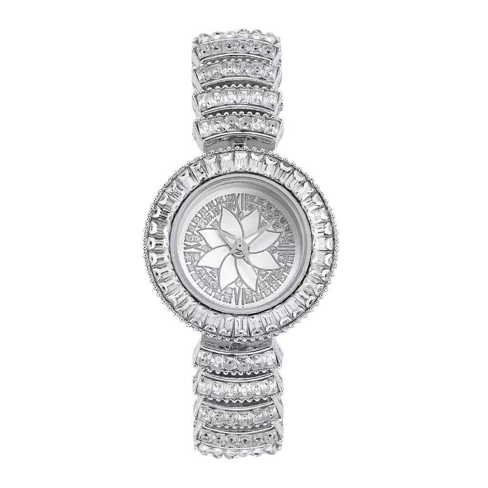 New popular and trendy quartz rhinestone alloy bracelet watch with a fine strap and elegant style, "Full Sky Star" cross-border hot sales wholesale Item Picture