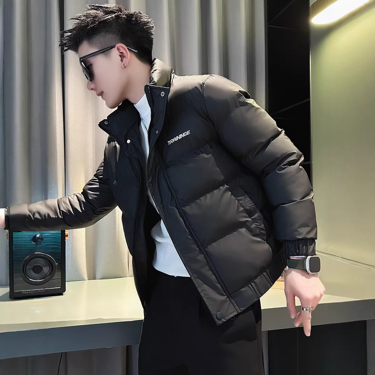 秋冬款羽绒服男装休闲潮流棉衣2025新款爆款高端短款棉服痞帅外套