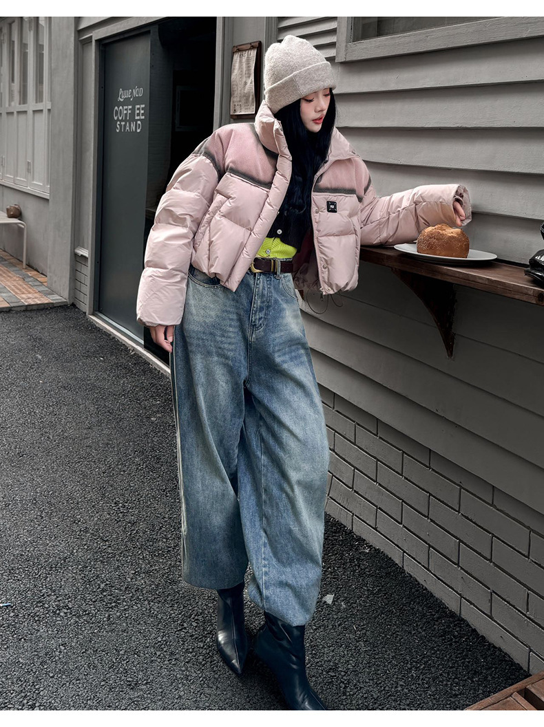 羽绒服女冬季女装外套女士90绒白鸭绒女款高端嘉兴平湖羽绒服工厂详情14