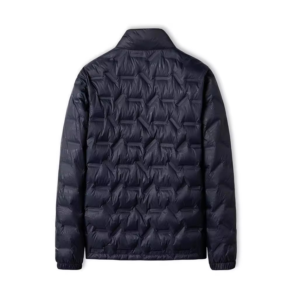 Cross-border wholesale of ultra-light down jackets for men, loose and overweight men, winter coats with added weight, size and hood Item Picture