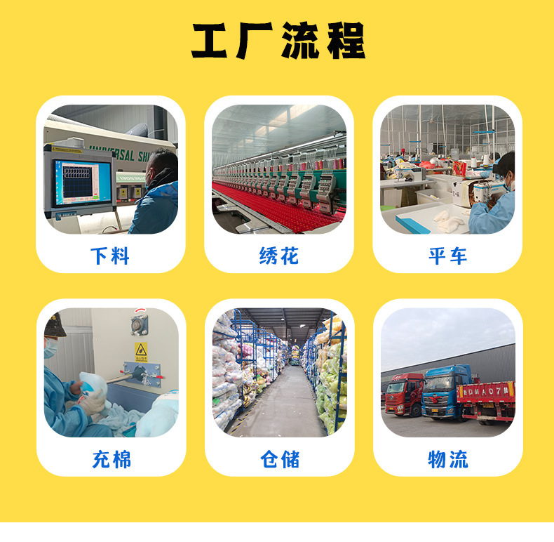 网红奶油小熊毛绒玩具可爱牛仔衣泰迪熊公仔八寸夹娃娃机娃娃批发详情20