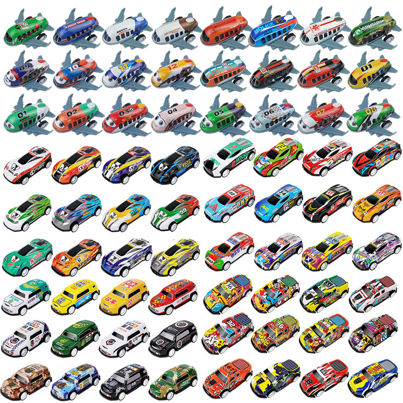 Wholesale of popular alloy toy cars on Douyin, such as Huili mini simulation durable cars and children's toy cars, for street vending Item Picture
