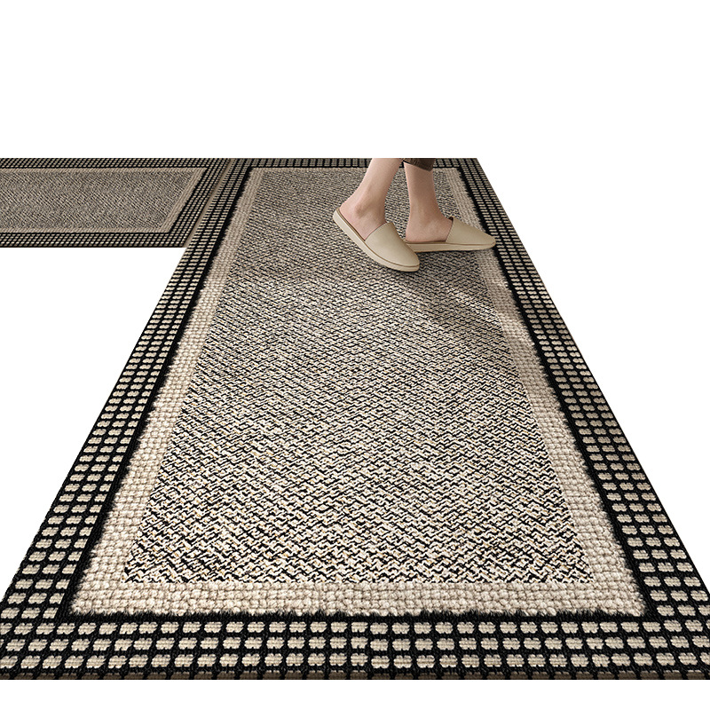 地垫/出入平安地垫/Sofa/穆斯林朝拜毯/地毯地垫白底实物图