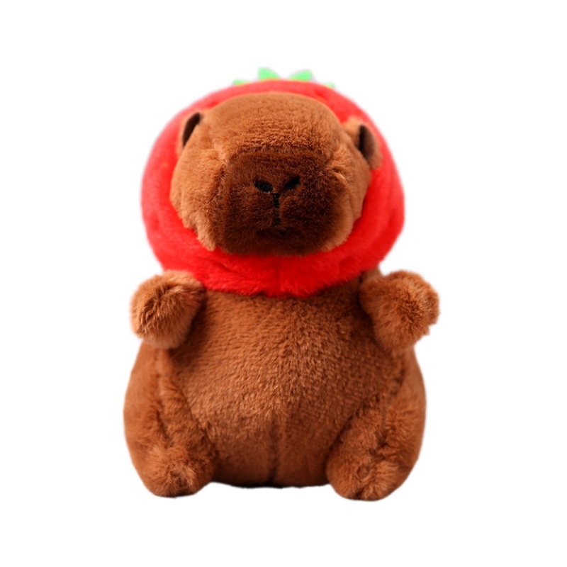 Peluche colgante muñeca capbara cargamento kapi bar la muñeca peluche colgante adornos al por mayor Item Picture