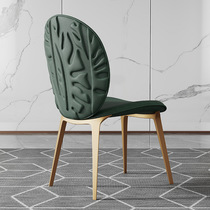 Italian light luxury home dining chair simple modern hotel restaurant chair sales department model room negotiation net red chair
