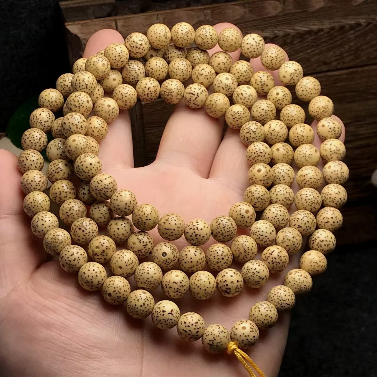 厂家货源星月菩提子散珠DIY配饰配件批发圆珠108桶珠手链摆摊珠串详情12