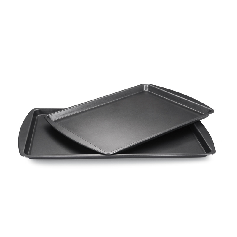 Square Black Cake Mould 22.5Cm*5Cm Square Baking Pan Home Baking Cake Pizza Pan Application Scenario