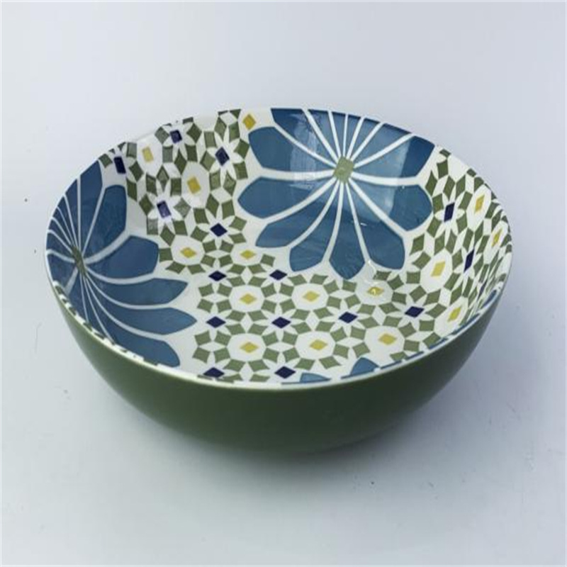 Bohemian home retro ceramic-flavored plates, Japanese snack small plates, hot pot dipping plates, side dish pickles plates