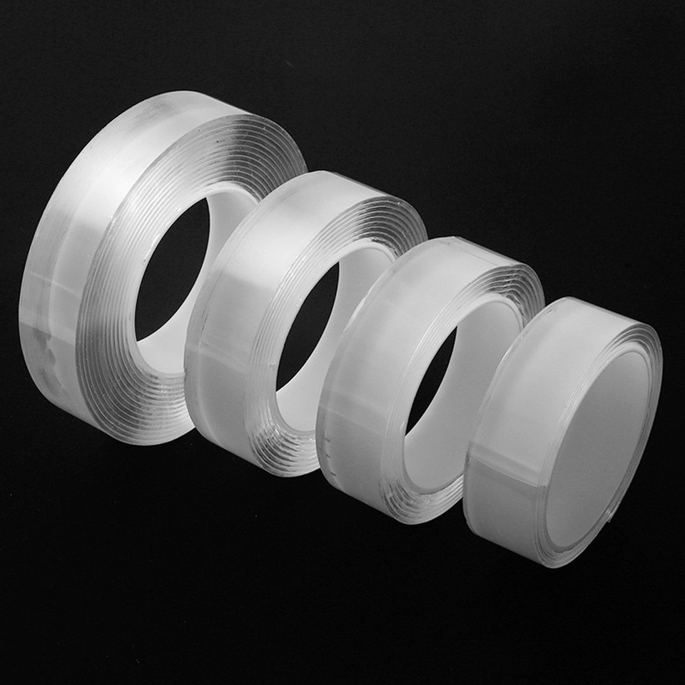 Manufacturers Of Nanotape Traceless Transparent Magic Tape Strong 10,000 Times Washing Nano Double-Sided Adhesive Acrylic Wholesale details Picture