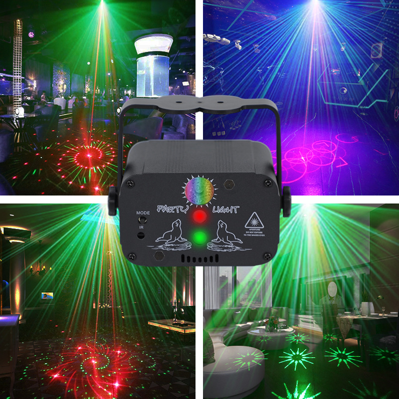 Charging Outdoor Mini Laser Light Stage Light Christmas Atmosphere Projection Led Bar Light Ktv Beam Light Specification drawing