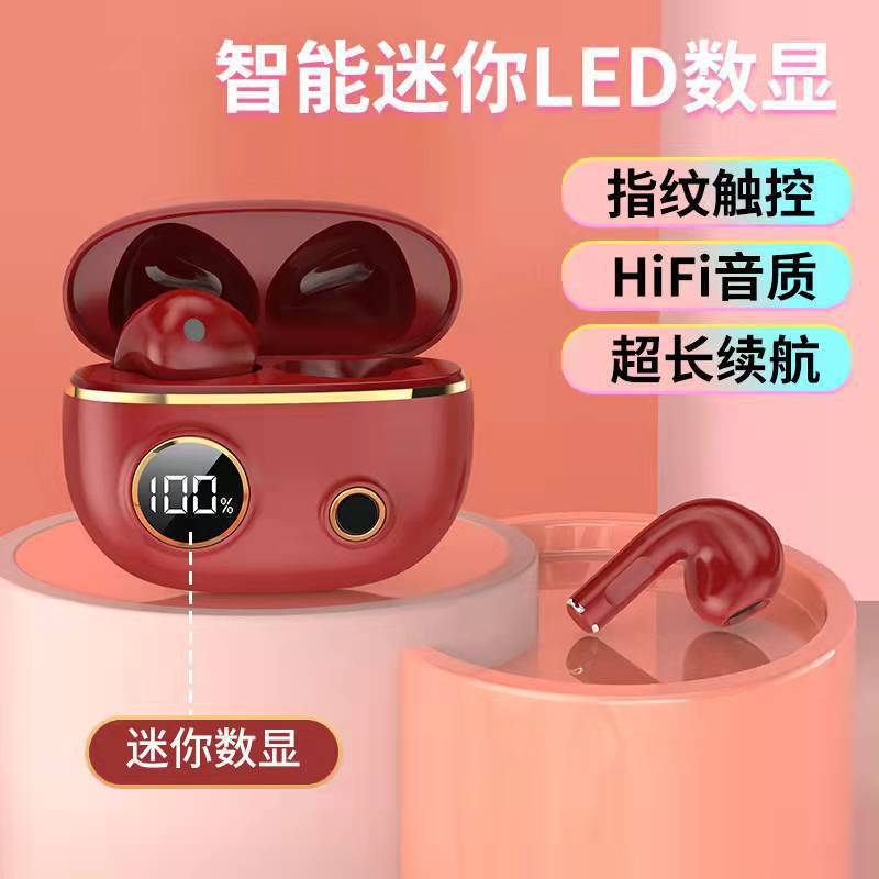 Cross-border TWS pro100 wireless headphones, low-latency sports and gaming charging in-ear stereo Bluetooth headphones Specification image
