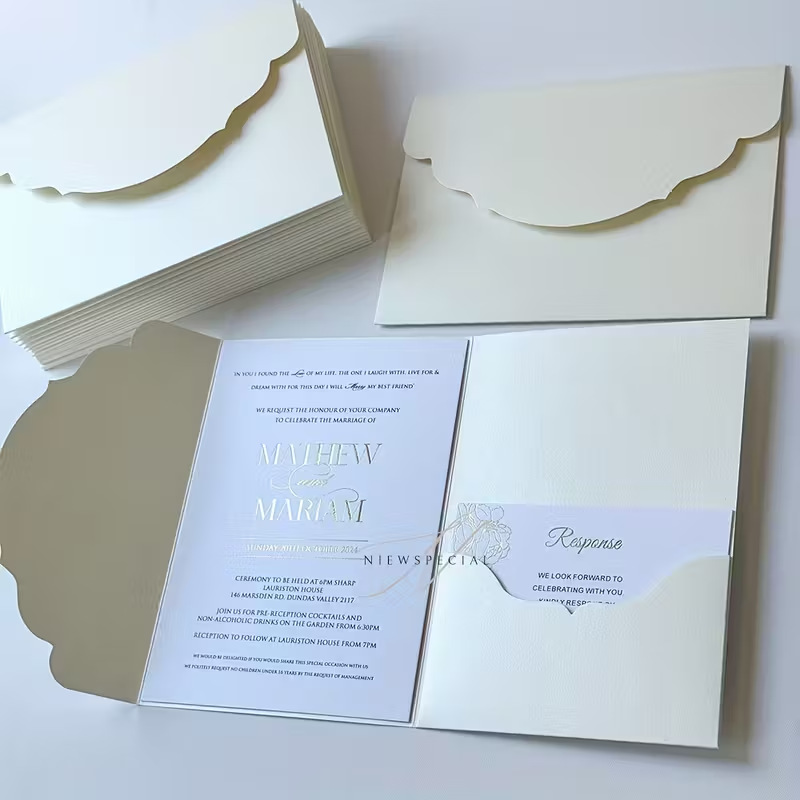 Cross-border supply three-dimensional high-end invitations, wedding invitations, festival greetings, greeting cards, matching envelopes, letter papers, and invitation letters Application Scenario
