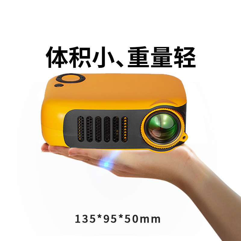 外贸a2000迷你便携式LED户外微型高清1080P手机投影机儿童投影仪