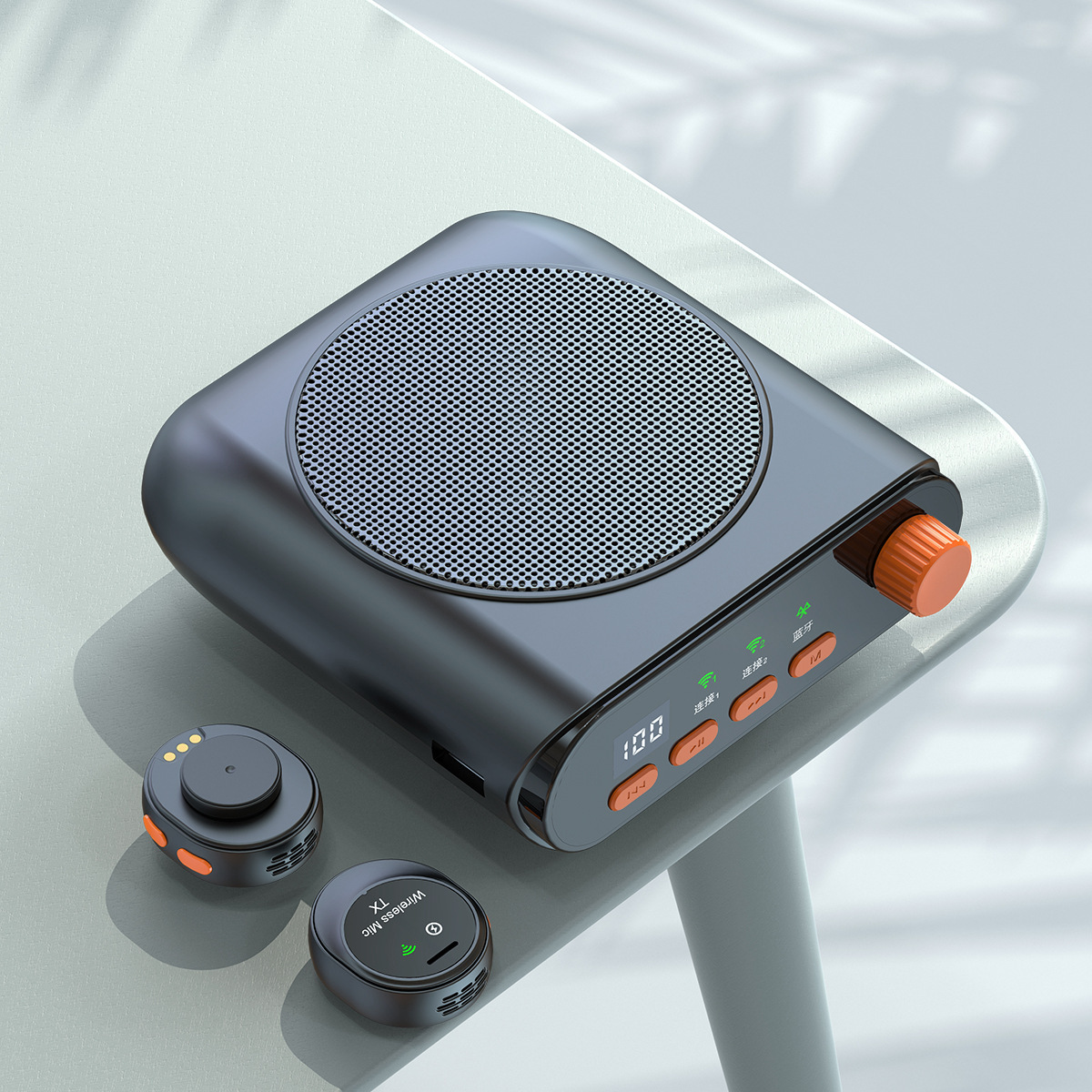 The Factory's New Private Model J98 Lapel Microphone, Little Bee Amplifier, Wireless Bluetooth Teacher Lecture Speaker details Picture