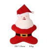 Amazon's new Christmas dog plush toy, a vocal puppy toy, and a Santa Claus decoration Item Picture
