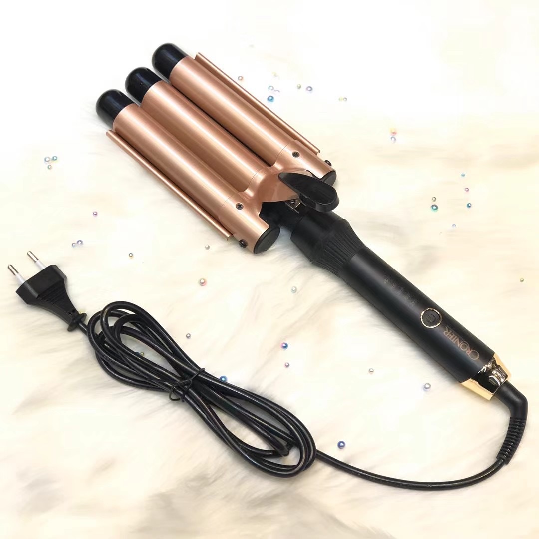 CRONIER CR-2025 Five Tube Curling Iron Water wavy egg roll Electric Curling iron Lazy Curling iron details Picture