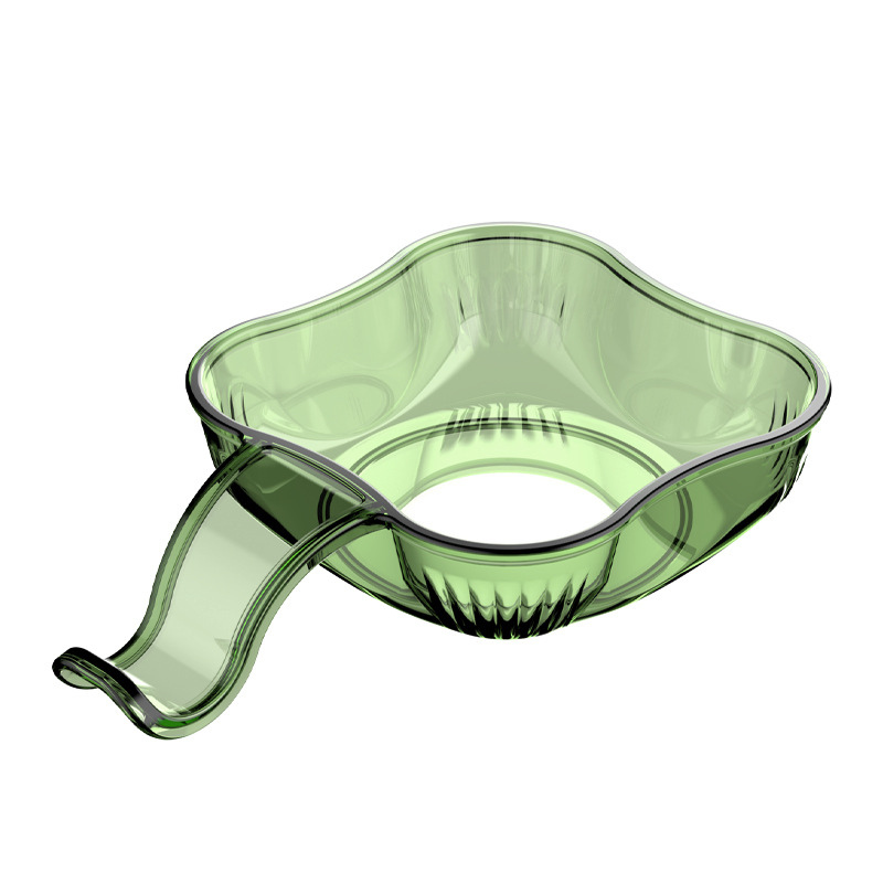 Transparent and light luxury small plates for gatherings, household condiment bowls and plates, vinegar plates, soy sauce plates, seafood dipping sauce plates, and popular snack plates Item Picture