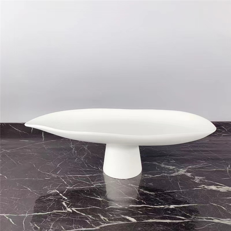 طبق فاكهة أبيض وأسود Specification image