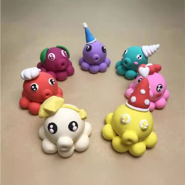 24-inch ultra-light clay set, rubber snowflake clay, colored clay, children's space clay, clay patterns, multi-sensory training Application Scenario
