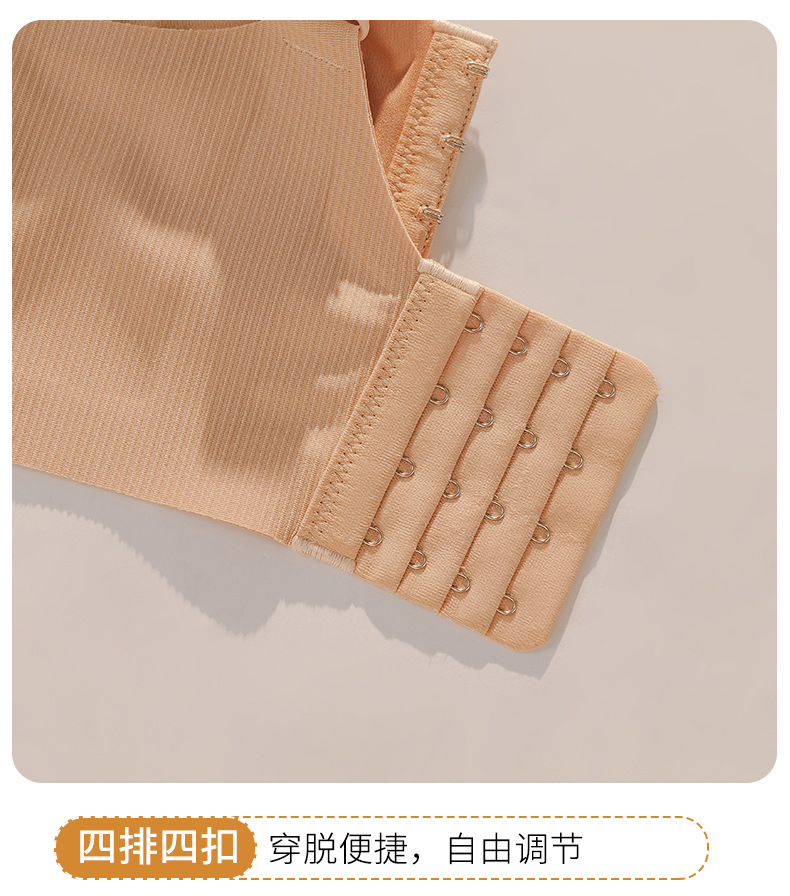 Factory direct sales of jelly rubber lactation underwear for women to gather and prevent sagging. Bras for pregnant and postpartum women during lactation and breastfeeding pic 18