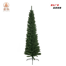 X1960L 亚马逊热销 PVC子弹头圣诞树 圣诞节装饰 铅笔树 自动树