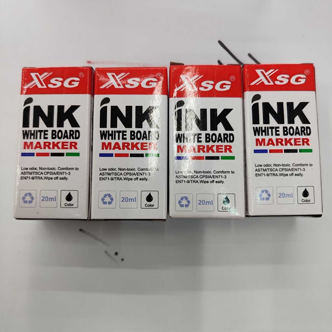 X720 Whiteboard Pen Ink Whiteboard Pen Refill Liquid Four-Color Xsg details Picture