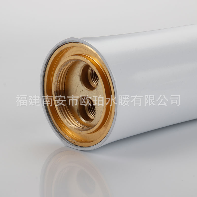 Wholesale high-standard electroplated washbasin faucets, cold and hot water faucets, white faucets, and new washbasin faucets from plumbing manufacturers Specification image