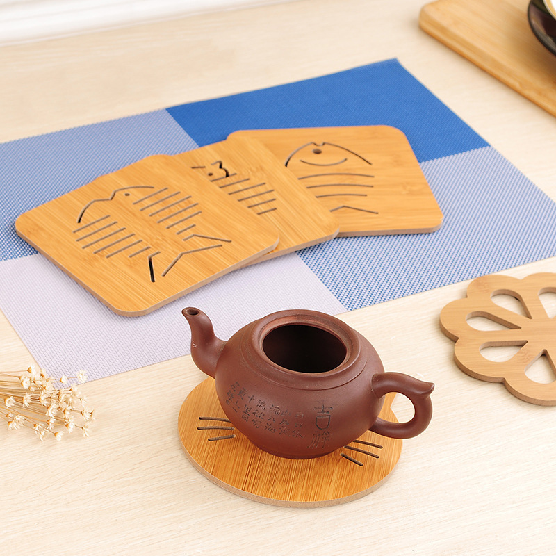Wooden Placemat Thermal Mat Creative Placemat Plate Mat Household Ironing Mat Pot Mat Casserole Mat Bowl Mat Cup Mat Application Scenario