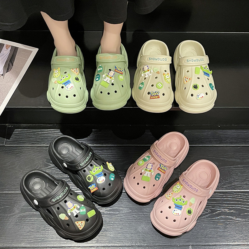女式凉拖实物图