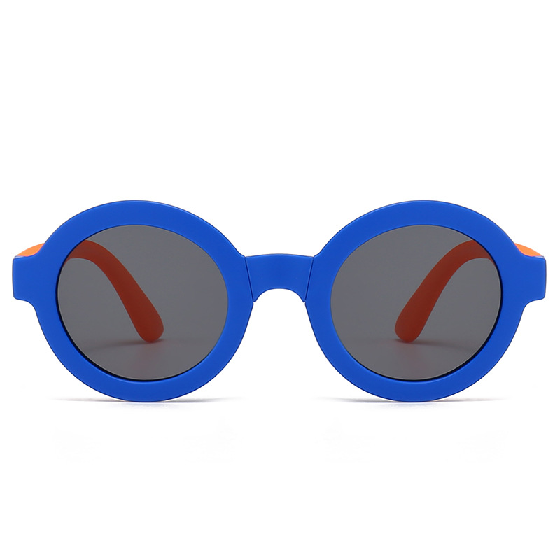 New Children's Mirror Sunglasses Foldable Children's Sunglasses Polarizer Student Sunglasses Sunshade Mirror 8-103 details Picture