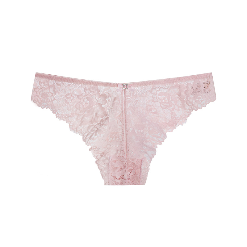Cross-Border Factory Sexy Female Thong Fitness Invisible T Pants Female Transparent Lace Sexy Briefs Female Item Picture