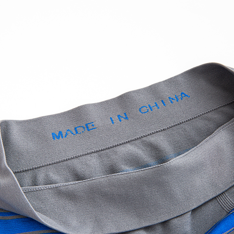 [Source Factory] Foreign Trade Explosion Seamless Knitting Men Polyester High Temperature Dyeing Men's Underwear Mixed Color Simple Outfit 1 Application Scenario