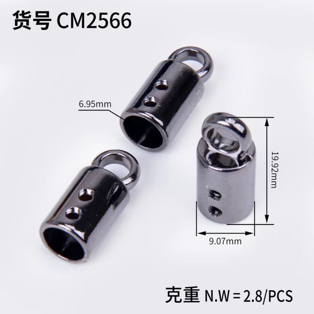 Wholesale mobile phone lanyard bell hardware case fringe double screw metal buckle mobile phone strap DIY accessories accessories
