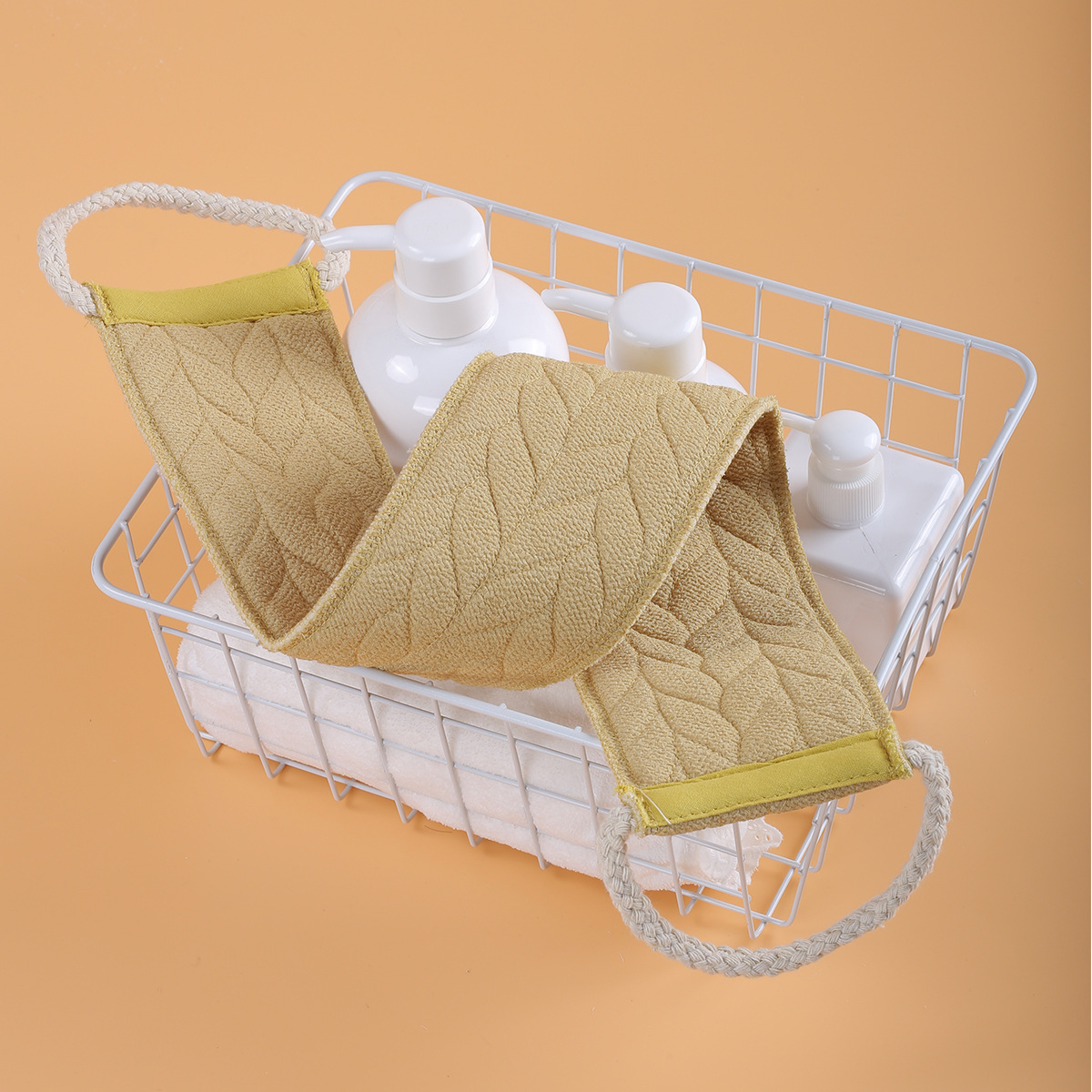 Wheat Pull Back Bath Towel New Absorbent Bath Towel Absorbent Girl Embroidery Print Household Under The Ash Painless Bath Towel Bath Gloves Application Scenario