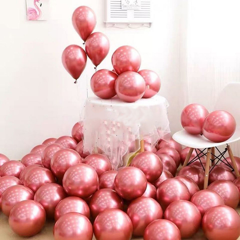 Metal balloons, wedding decorations, birthday ornaments, balloon parties, shopping mall opening celebration events, latex thickened balloons Application Scenario