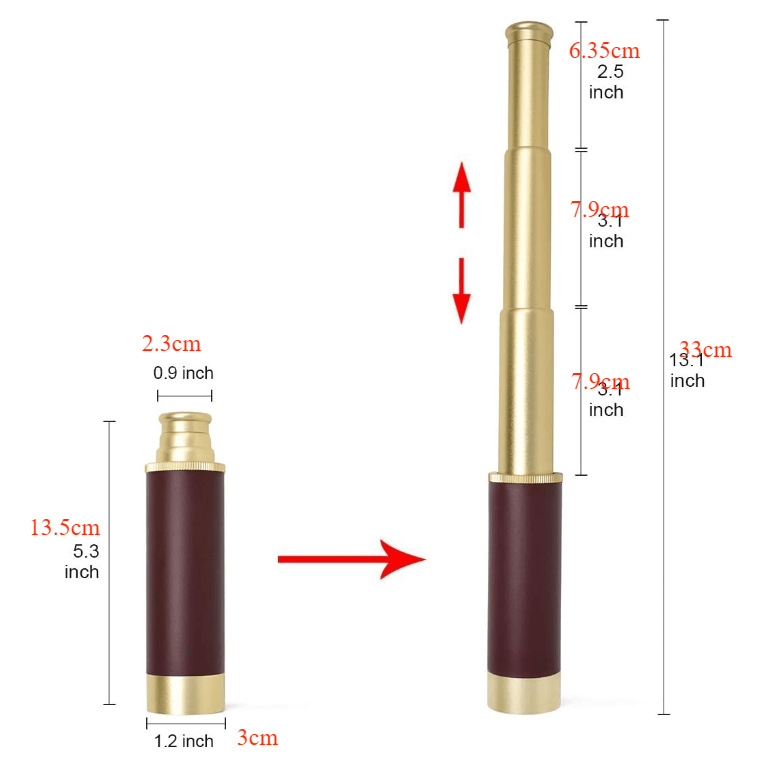 户外望远镜实物图