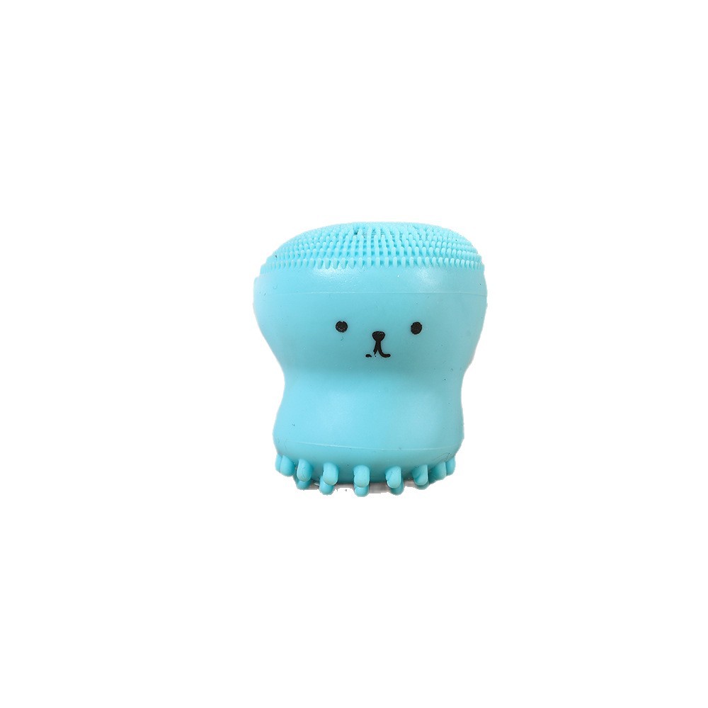 In stock, we offer a variety of solid color silicone octopus facial cleansing brushes, jellyfish cleansing brushes, and small octopus facial cleansing brushes. Factory wholesale Item Picture