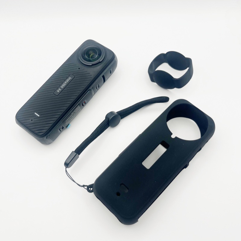 Insta360 X4 silicone case, Insta360 X4 protective case, lens case, panoramic camera anti-drop accessory pic 24