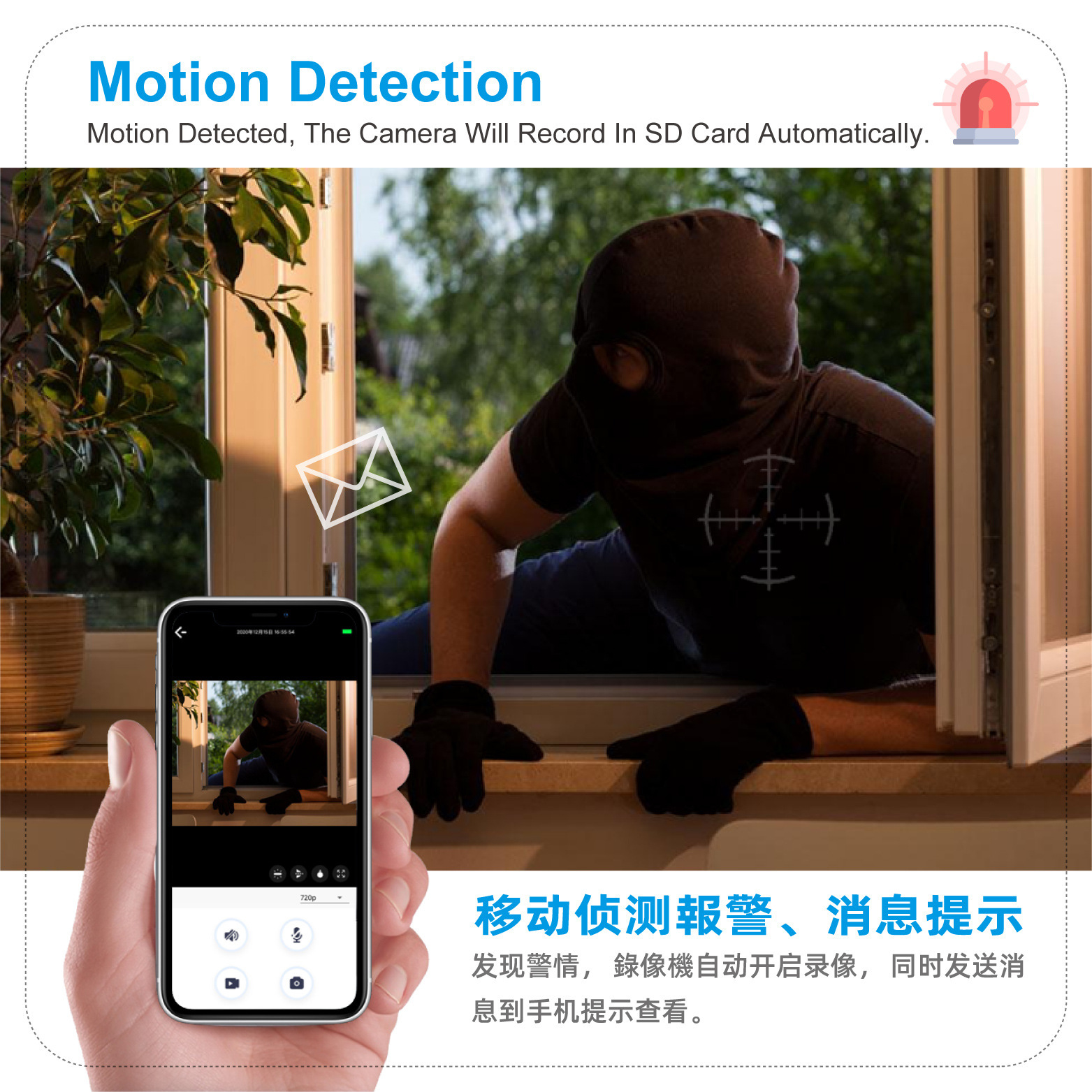 Smart New E27 Lamp Holder Wireless Wifi Full Color Light Camera Monitoring 360 Degree Rotation Application Scenario