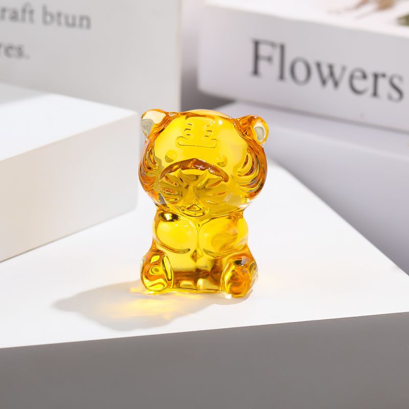 批发琉璃十二生肖摆件水晶十二生肖套装公仔创意桌面摆件龙蛇新品详情6