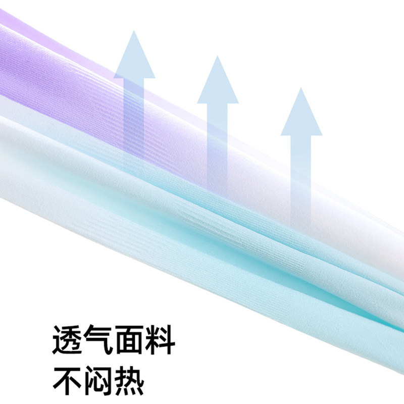 Ice sleeve sun protection sleeve sleeves for women, summer UV protection ice silk sleeve sleeves for men and women, arm protectors, hand sleeves with gradient color, wholesale details Picture