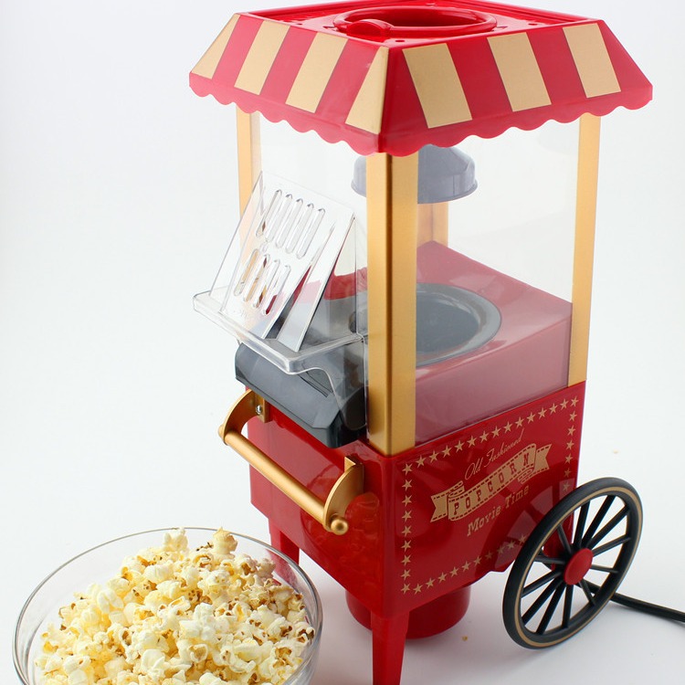 A fully automatic household mini electric popcorn machine