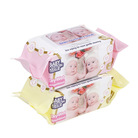 新品宝宝清洁锁水湿巾纸120片装带盖便携旅行家庭装婴儿手口湿巾
