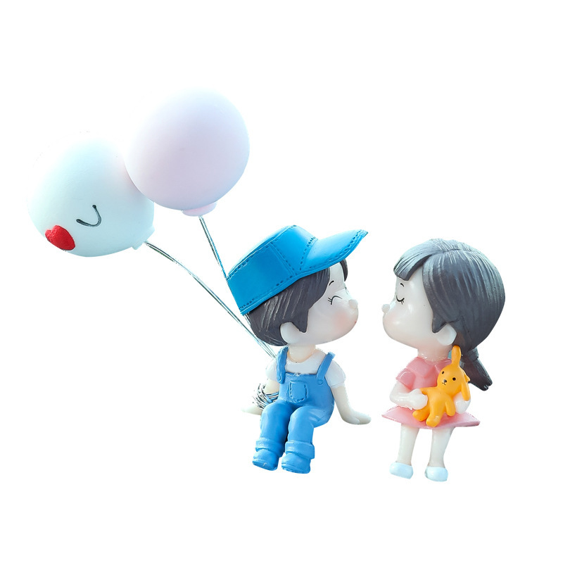 Internet-famous car ornaments, interior car accessories, cute decorative items for couples, goddess-like desktop ornaments, decorative items Item Picture