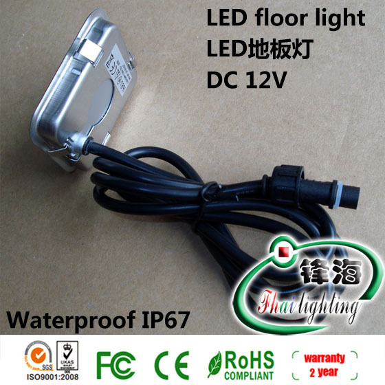 户外防水/led地板灯白底实物图