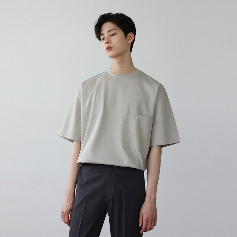 短袖/t恤男士短袖潮流/T恤/服装/半袖产品图