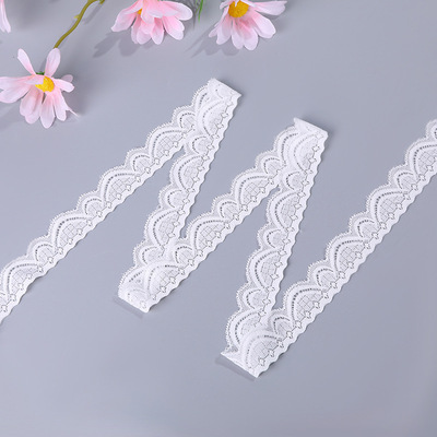 Factory direct supply of DIY materials for home decoration with hollowed-out semi-circular lace trim details Picture