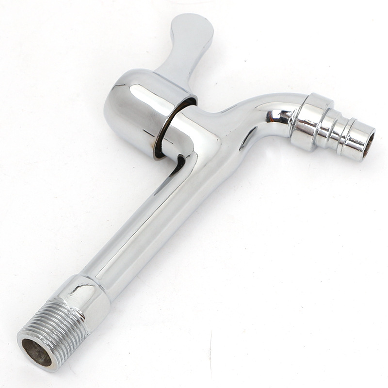 Washing machine faucet manufacturer wholesale mop sink balcony faucet 4-point and 6-point zinc alloy copper core quick-boiling faucet Application Scenario