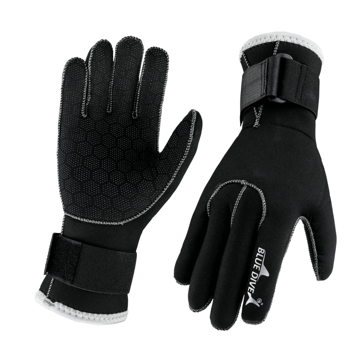 3mm thick snorkeling deep anti-slip waterproof warm wear anti-scratch professional surf diving gloves anti-cut and anti-slip full figure