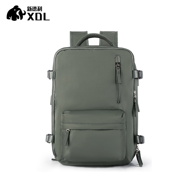 New large-capacity cross-border travel backpack with USB charging port, computer bag, independent shoe compartment and backpack from the factory Specification image